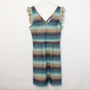 Tabitha Teahouse Lace Frill Sleeve Lace Dress 4